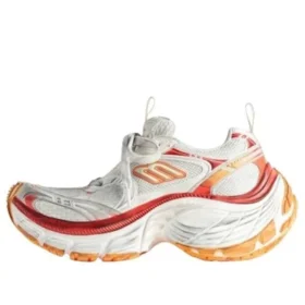 10XL Sneaker „Weiß, Rot und Orange – Mesh, TPU und Gummi“ 792778W2MV29670 10XL Sneaker „Weiß, Rot und Orange – Mesh, TPU und Gummi“ 792778W2MV29670