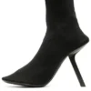 110-mm-Stiefel mit Stretch-High Heels „Black“ 656522W2DR01000