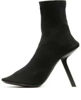110-mm-Stiefel mit Stretch-High Heels „Black“ 656522W2DR01000