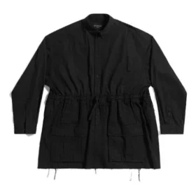 23SS Asymmetry Deconstructed Shirt „Black“ 720102TNP041000 23SS Asymmetry Deconstructed Shirt „Black“ 720102TNP041000