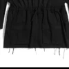 23SS Asymmetry Deconstructed Shirt „Black“ 720102TNP041000