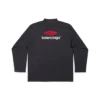 3B Sports Icon Langarm-T-Shirt Oversized „Schwarz Rot Weiß“ 720250TPVD71470