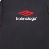 3B Sports Icon Langarm-T-Shirt Oversized „Schwarz Rot Weiß“ 720250TPVD71470