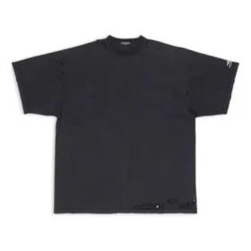 3B Sports Icon Repaired Oversized-T-Shirt „Washed Black“ 704056TMVA59034