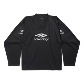 3B Sports Icon Ski Langarm-T-Shirt, Large-Passform „Schwarz“ 779988TPVQ51000