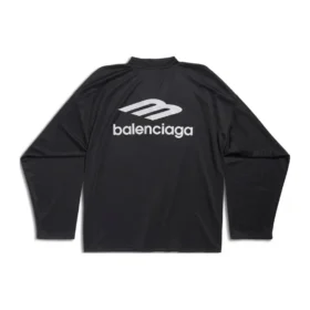3B Sports Icon Ski Langarm-T-Shirt, Large-Passform „Schwarz“ 779988TPVQ51000