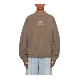 3B Sports Icon Sweatshirt „Khaki“ 697975TMVA77183