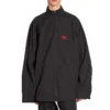 3B Sports Icon Trainingsjacke mit Reißverschluss „Black Red“ 720158TKO481000