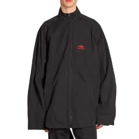 3B Sports Icon Trainingsjacke mit Reißverschluss „Black Red“ 720158TKO481000