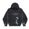 3B Stencil Hoodie, mittlere Passform „Schwarz“ 767877TQVT71083