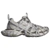 3XL Extreme Lace Sneaker „Braun, Grau, Beige, Mesh und Polyurethan“ 778698W3XLL2097