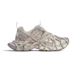 3XL Extreme Lace Sneaker „Hellbeiges Mesh und Polyurethan“ 778698W3XLL9191