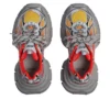 3XL Gradient Sneaker „Weiß Rot Orange“ 734734W3XGM6711
