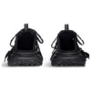 3XL Pantoletten „Black Mesh and Polyurethane“ 742672W3XL11010