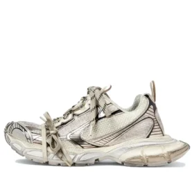 3XL-Sneaker „Beige Mesh und Polyurethan“ 734731W3XL59110