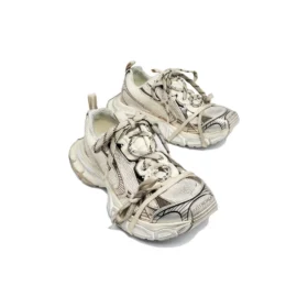 3XL-Sneaker „Beige Mesh und Polyurethan“ 734731W3XL59110