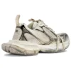 3XL-Sneaker „Beige Mesh und Polyurethan“ 734731W3XL59110