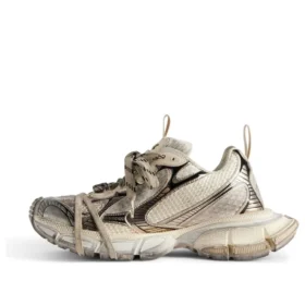 3XL-Sneaker „Beige Mesh und Polyurethan“ 734734W3XL59110