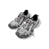 3XL-Sneaker „Grau, Weiß und Rot – Mesh und Polyurethan“ 734734W3XL51219