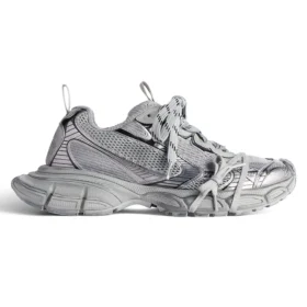 3XL-Sneaker „Graues Mesh und Polyurethan“ 734731W3XL11210