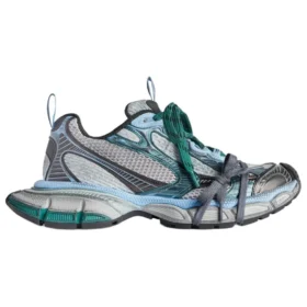 3XL-Sneaker „Grey Blue Mesh“ 734734W3XL53124