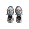 3XL-Sneaker „Worn Out Grey White and Blue Mesh and Polyurethane“ 734731W3XL71214