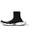 3XL Socken-Sneaker „Black Recycled Knit“ 758483W2DG11090