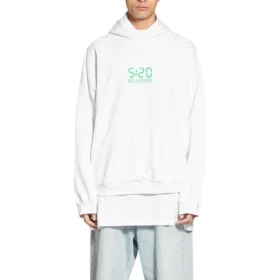 5:20 Grafik-Hoodie „Weiß Grün“ 674986TMVL69164 5:20 Grafik-Hoodie „Weiß Grün“ 674986TMVL69164