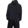 90/10 Hoodies Wide Fit „Washed Black“ 674986TMVH41055