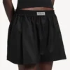 A-Linien-Boxershorts für Damen in Schwarz A-Linien-Boxershorts für Damen in Schwarz