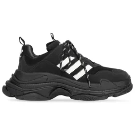 Adidas x Balenciaga Triple S Sneaker „Black White“ 712821W2ZB21090