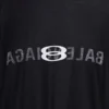 AI Logo Inside Out Oversize-T-Shirt „Black Faded“ 787358TQVJ41569