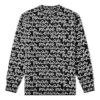 All Over Balenciaga Paris Intarsia-Pullover „Black White“ 599826T31701070