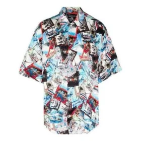 All Over Cities Minimal Shirt „Multicolor“ 681813TML058470