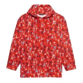 All Over Interlocked BB Hoodie „Red“ 594576THV676400 All Over Interlocked BB Hoodie „Red“ 594576THV676400