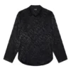 All-Over-Logo-Minimal-Shirt „Schwarz“ 681812TLO581000
