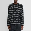 All-Over-Logo-Pullover „Black“ 625984T31841070