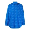 All-Over-Logo-Shirt „Blue White“ 534333TBL967560