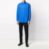 All-Over-Logo-Shirt „Blue White“ 534333TBL967560