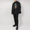 Allover-Logo-Shirt „Black“ 681457TKO401000