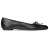 Anatomische Ballerinen-Schuhe „Schwarz, glänzend, weiches Lammfell“ 714260WBCW01000