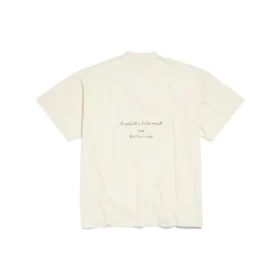 Angelo Badalamenti Series T-Shirt „Light Beige“ 694576TMVO59069