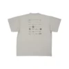 Archives Logos T-Shirt Oversized „Hellgrau“ 712398TNVQ71342