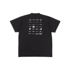 Archives Logos T-Shirt Oversized „Schwarz“ 712398TNVQ71070