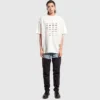 Archives Logos T-Shirt Oversized „Weiß“ 712398TNVQ79784