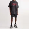 B Authentic Vintage Jersey Oversize-T-Shirt „Black“ 694576TMVA91000