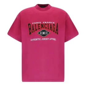 B Authentic Vintage Jersey Oversize-T-Shirt „Pink“ 694576TMVA95566