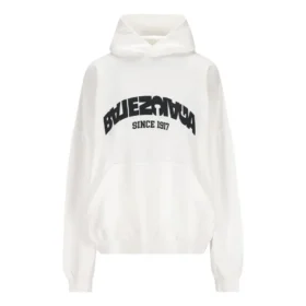 Back Flip Round Hoodie Oversized „White Black“ 761458TPVG19040 Back Flip Round Hoodie Oversized „White Black“ 761458TPVG19040
