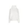 Back Flip Round Hoodie Oversized „White Black“ 761458TPVG19040