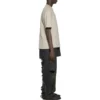 Back-T-Shirt, mittlere Passform „Beige“ 612966TOVJ89763